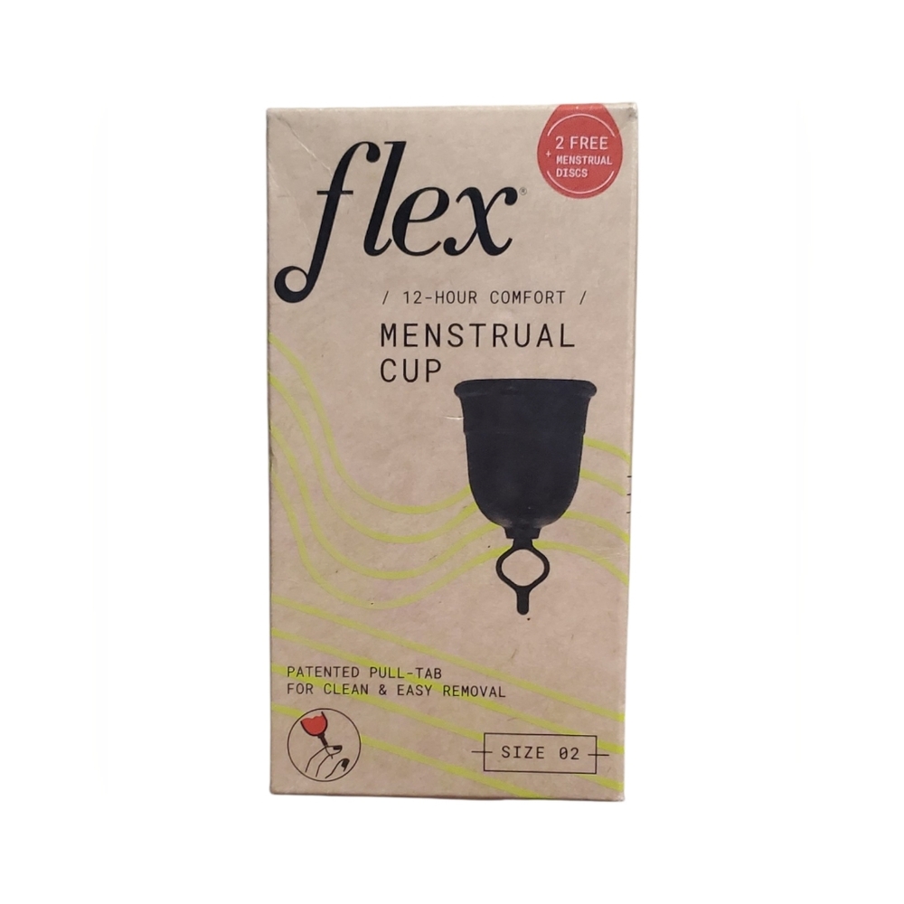 Flex Menstrual Cup Size 02 (2 Discs Included)